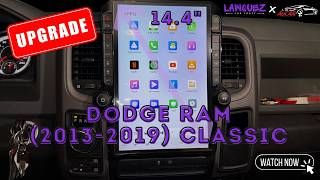 Career Overview AuCarAuto 14.4” Tesla Style Screen for Dodge RAM Classic (2013-2019)