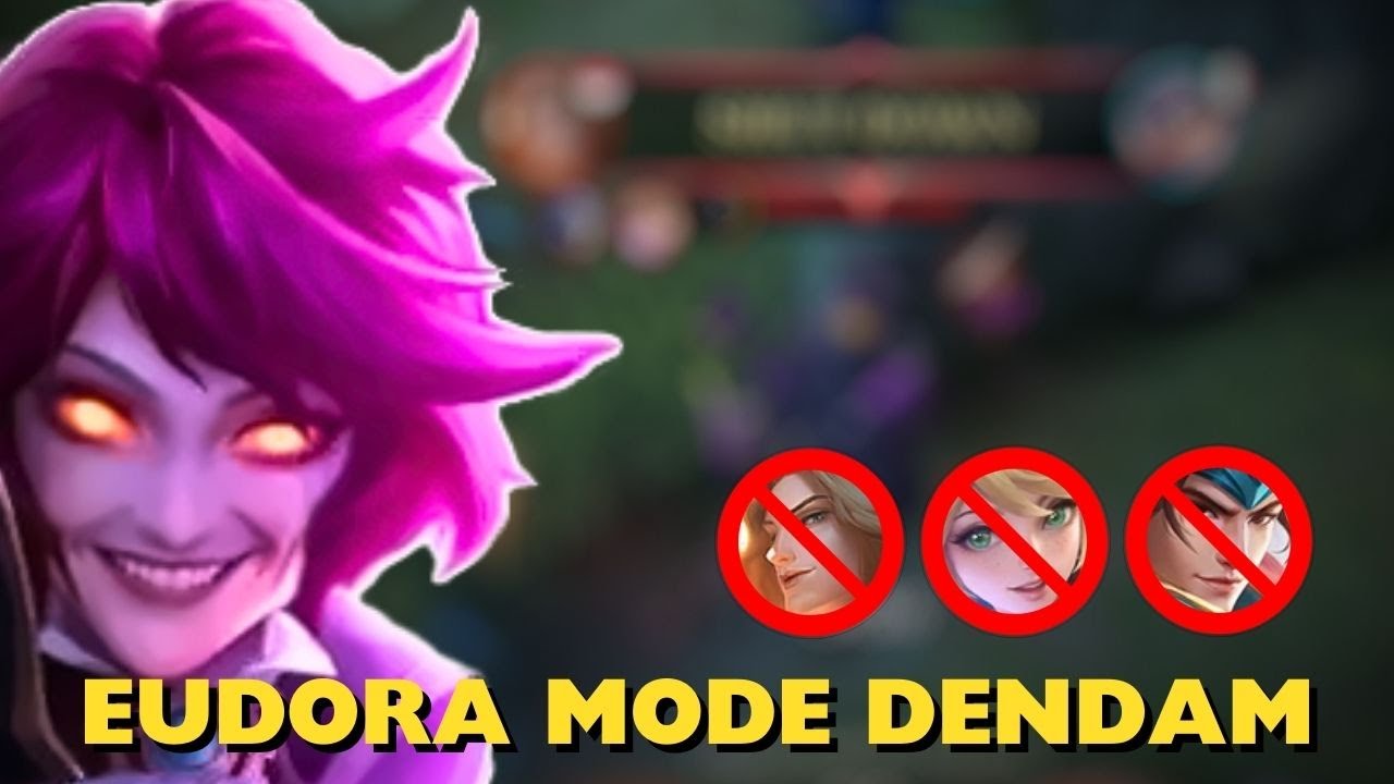 Eudora Mode Dendam Lock Zilong, Lancelot & Layla Sampe Emosi! Eudora Best Build - Mobile Legends
