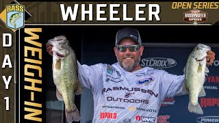 Weigh-in: Day 1 at Wheeler Lake (2023 Bassmaster OPENS)