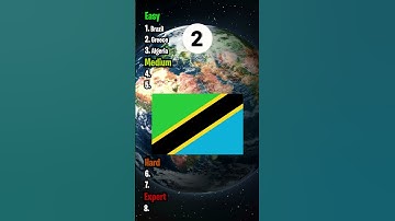 Guess The Flags QUIZ! (Levels) #geography #world #fun