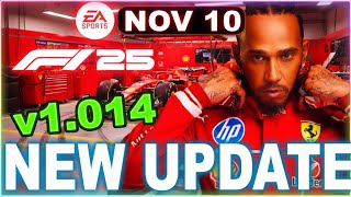 F1 25 Update 1.014 Patch – Colapinto Joins Alpine, Season 4 Begins & Major Fixes Explained!