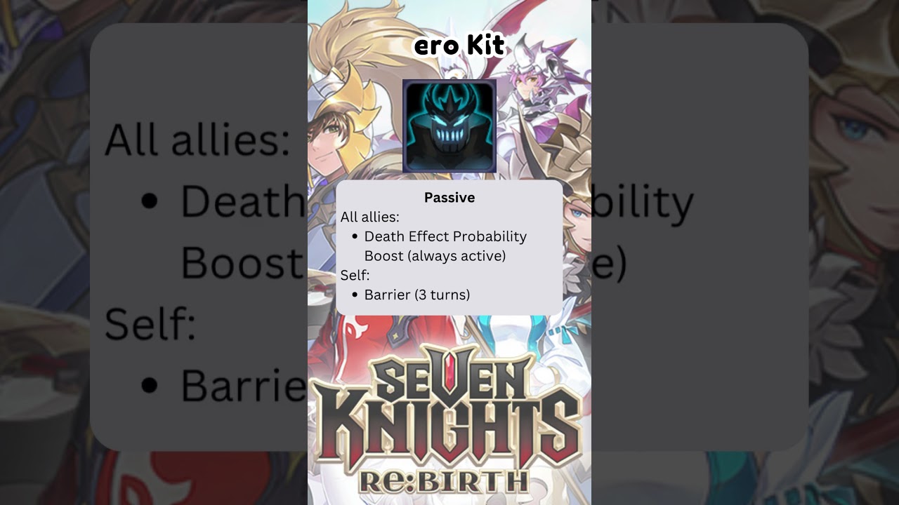 1 Menit Build Knox Legendary Hero | Seven Knights Rebirth