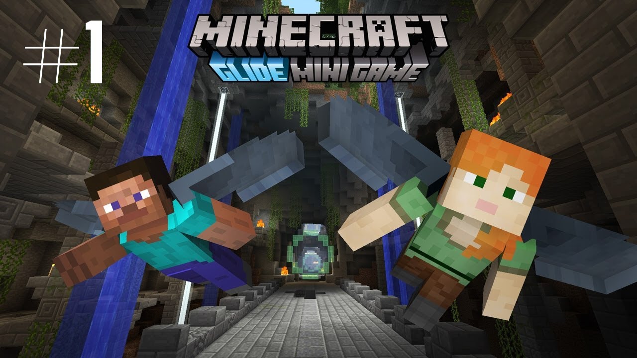 Minecraft Playstation Glide Mini Game: i Keep CRASHING [1]