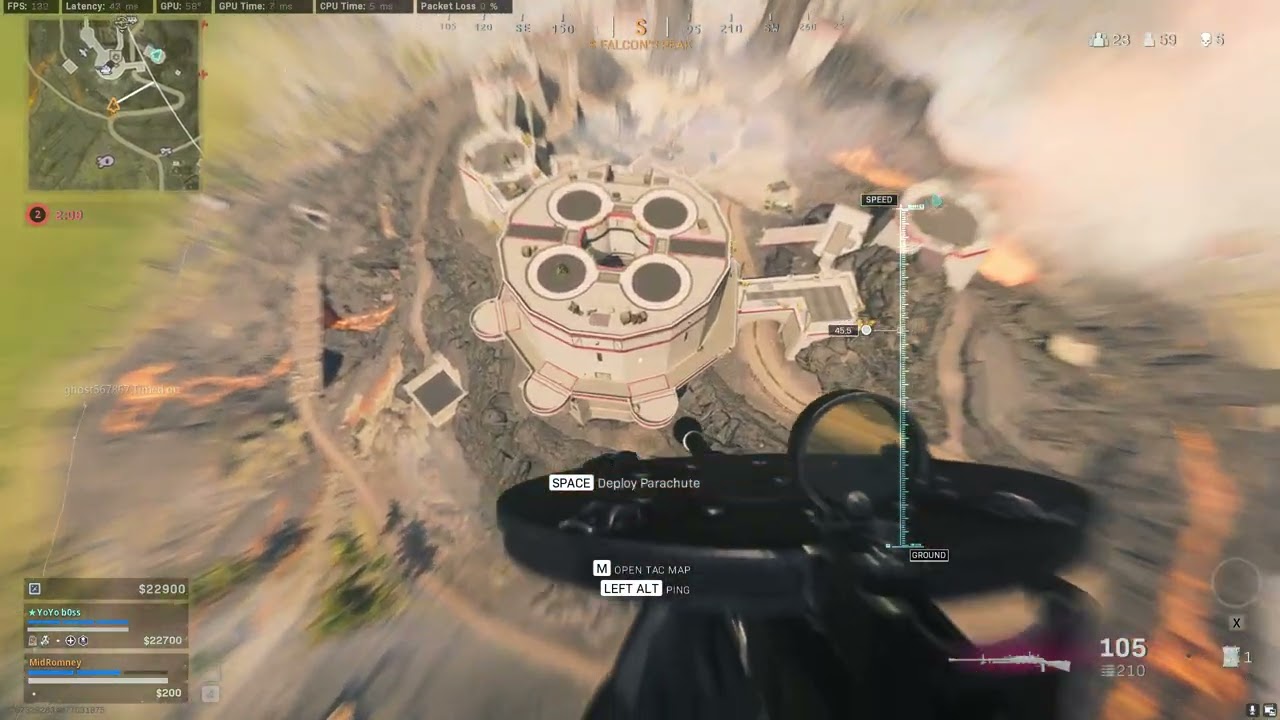 Bonus game #825 Warzone Caldera: Not protected from the angle I thought