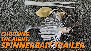 How to Choose the Right Spinnerbait Trailer - Seth Feider