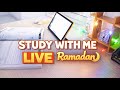 Study with me live, 2008👏✍|Ramadan 11