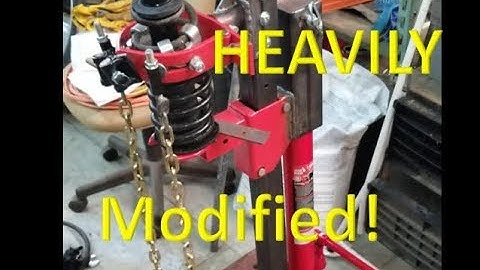 eBay Hydraulic Spring Compressor MODS