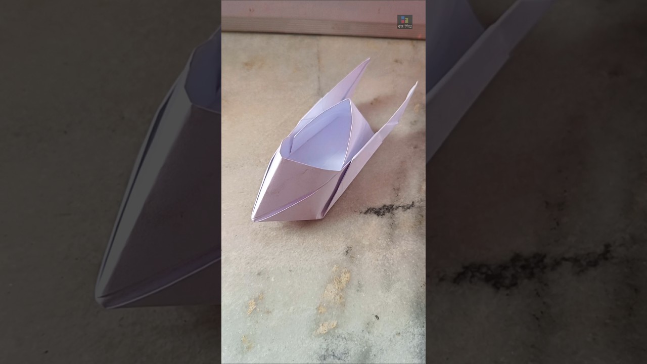 Paper boat craft. Origami paper boat making ideas. 