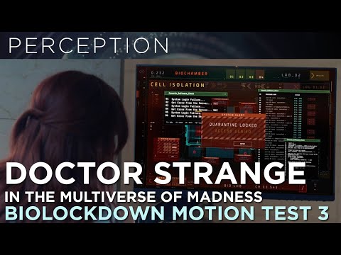 Marvel Studios’ Doctor Strange in the Multiverse of Madness: BioLockdown Monitor Motion Test 3
