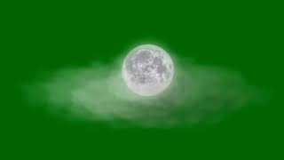 Moon green screen