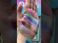 Cosmic Brushes Delicious Delights swatches #косметика #макияж #палеткатеней #лето2023