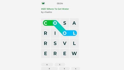 Word Salad #631 Solved Instantly! 🧠💧 | “Where To Get Water” Puzzle Cracked (Nov 21, 2025)