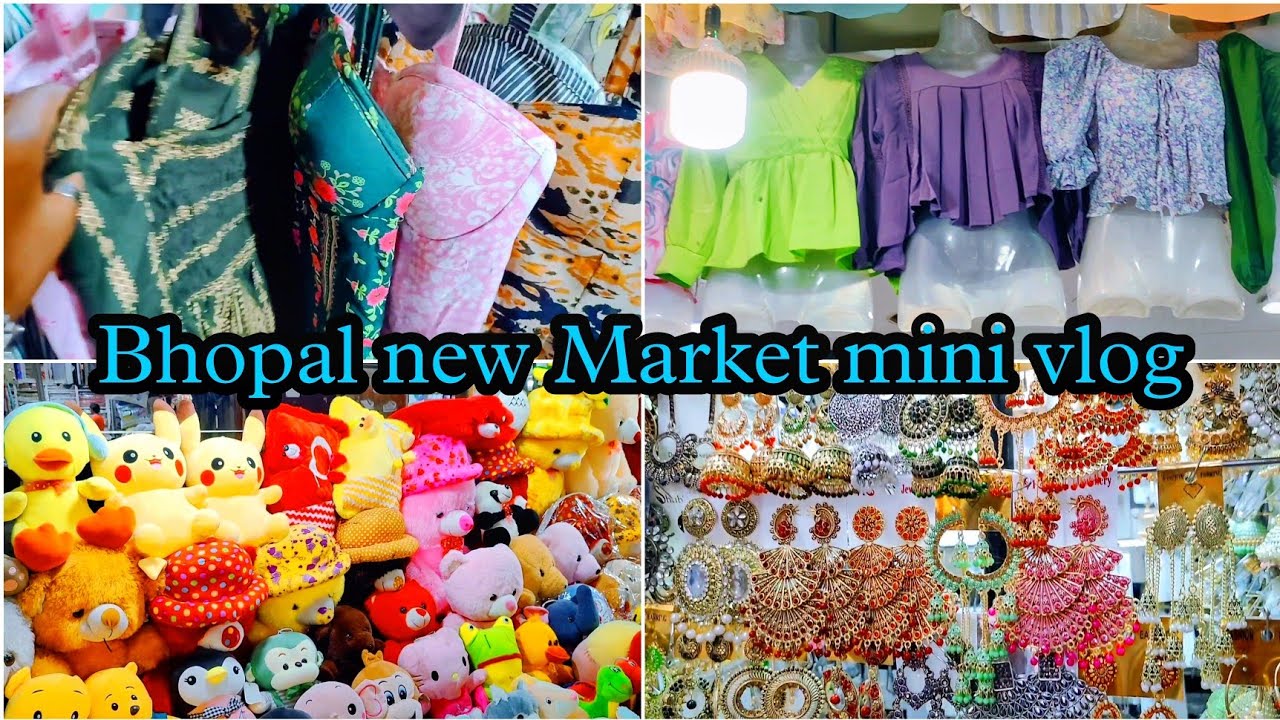 Bhopal New Market mini vlog Super excited 🤩 vlog youtube 