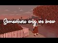 Lily Allen - Somewhere Only We Know (lyric video)