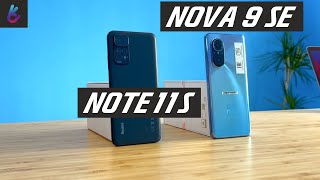 Redmi Note 11S сравнение Huawei Nova 9 SE - 10 ОТЛИЧИЙ