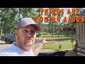 BACK ON THE MOUNTAIN |tiny house, homesteading, off-grid, cabin build, DIY HOW TO tractor tiny cabin