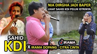 NIA DIRGHA MELONGO MELIHAT KEMESRAAN SAHID KDI NYANYI LAGU CITRA CINTA VERSI IRAMA DOPANG