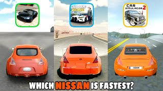 Nissan 370z Nismo Top Speed in Extreme Car Driving Simulator, Car Parking Multiplayer, Car Sim 2 screenshot 4