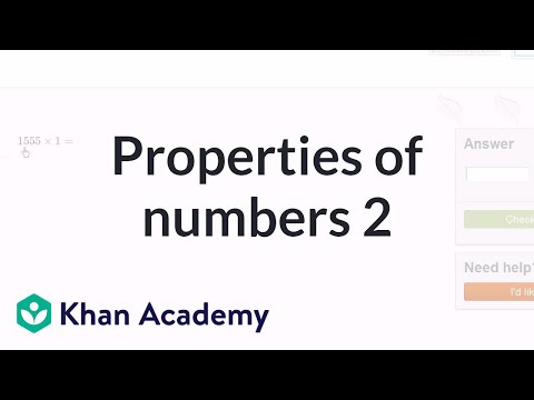 Arithmetic properties | Pre-Algebra | Khan Academy