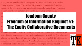 Famous Loudoun County Freedom of Information Request #1: The Equity Collaborative Documents -- Narrated Net Worth
