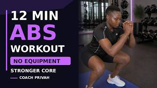 12 MIN ABS WORKOUT: Burn Belly Fat, Build a Stronger Core | No Equipment
