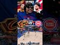 Beef Stew with extreme effort in game 5 #detroitpistons #clevelandcavaliers #isaiahstewart