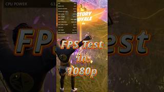 Fortnite Full HD FPS Test 🔥 RX 9070 XT   Ryzen 7 9800X3DUnreal FPS — AMD combo going wild in FHD 😳