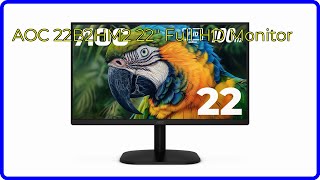 REVIEW (2026): AOC 22B2HM2 22" Full HD Monitor. ESSENTIAL details.