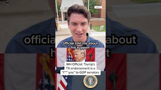 WH Official: Trump's Texas endorsement is a "f*** you" to GOP senators