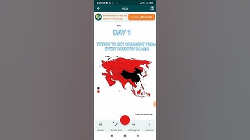 TRYING TO GET COMMENT FROM EVERY COUNTRY IN ASIA