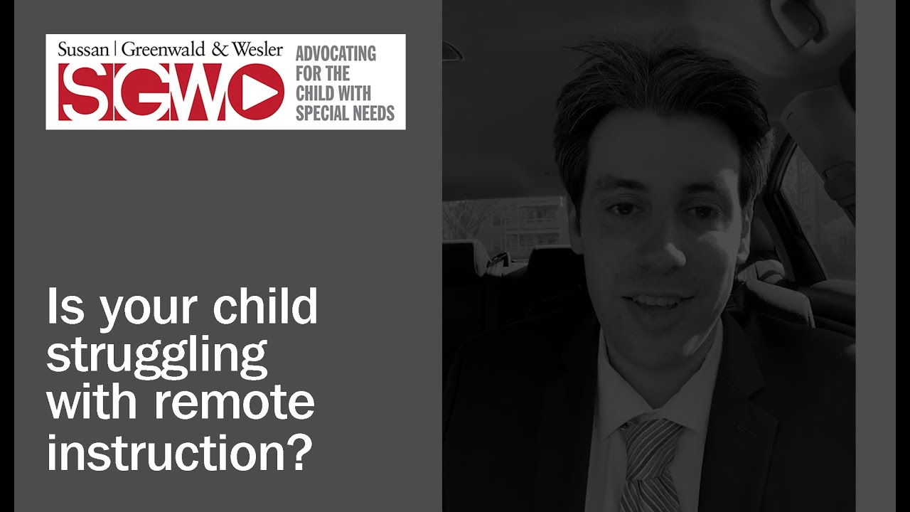 COVID19: Is your child struggling with remote instruction? - YouTube