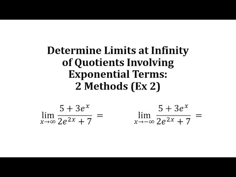 Determine Limits at