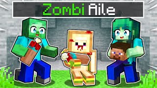 ZOMBİ AİLE BENİ SAHİPLENDİ! - Minecraft