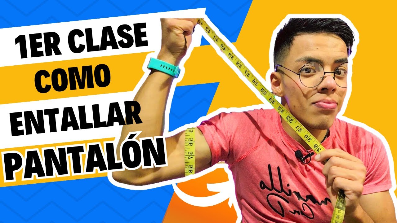 Clase de Sastrería!!! (COMO ENTALLAR UN PANTALÓN DE VESTIR) como entubar un pantalón