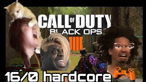 How to have fun 16/0 ! on cod4 , ps4 , livestream, Lmfao , hardcore
