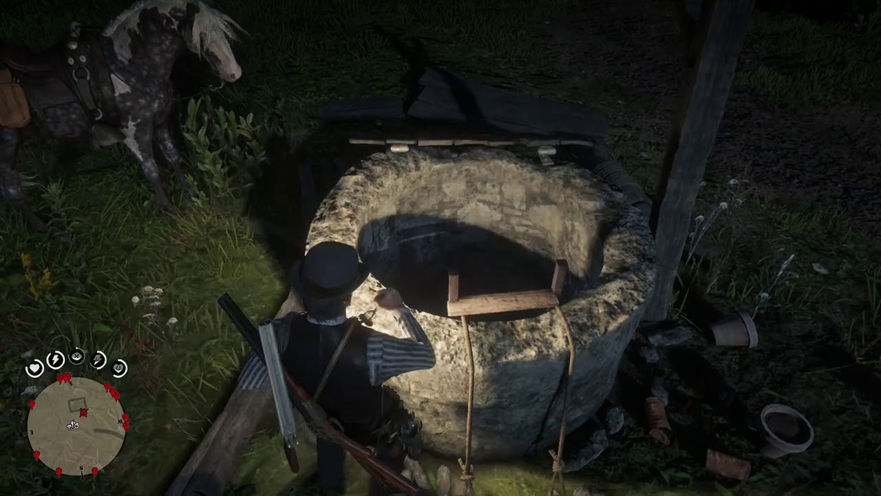 RDR2 Well With Coins - YouTube