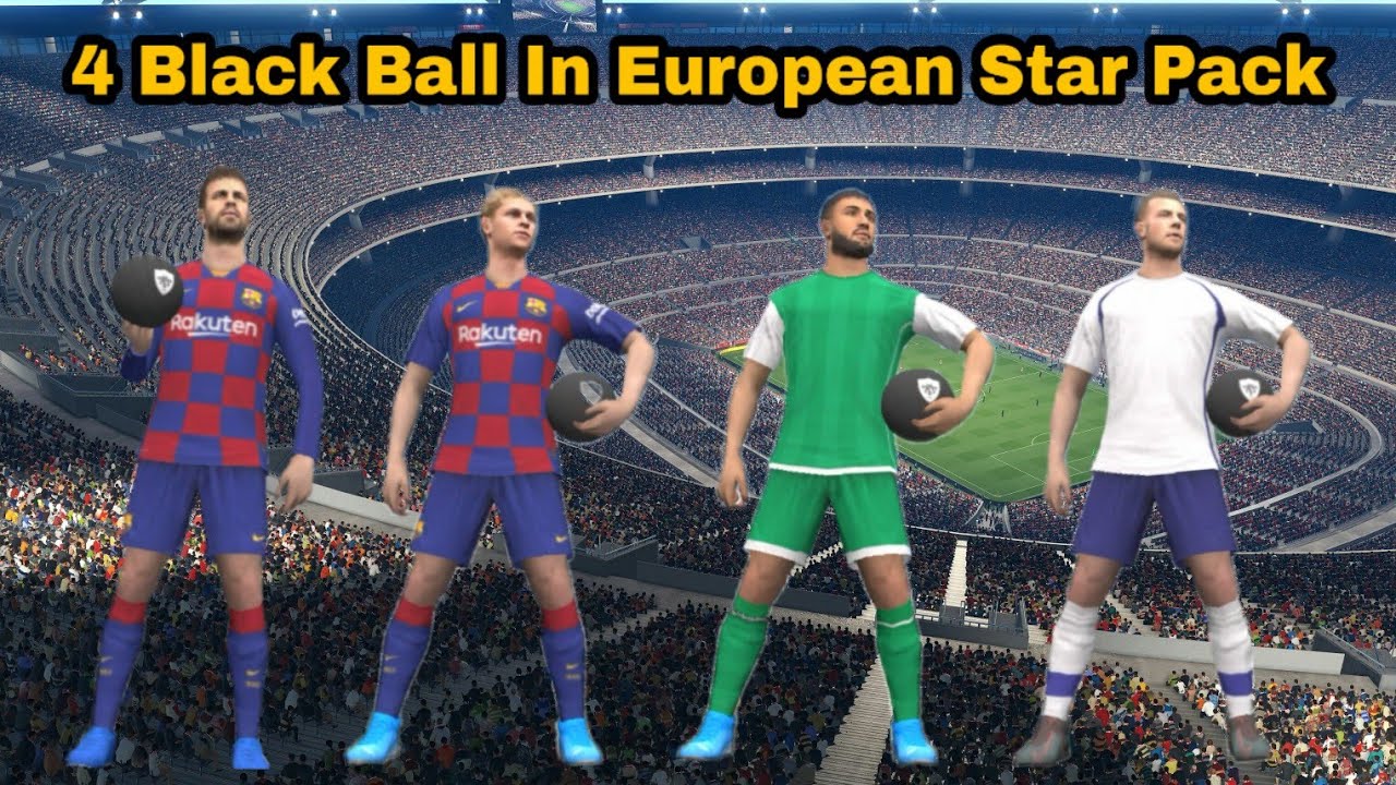 Opening European Star Pack in Pes 2020 Mobile
