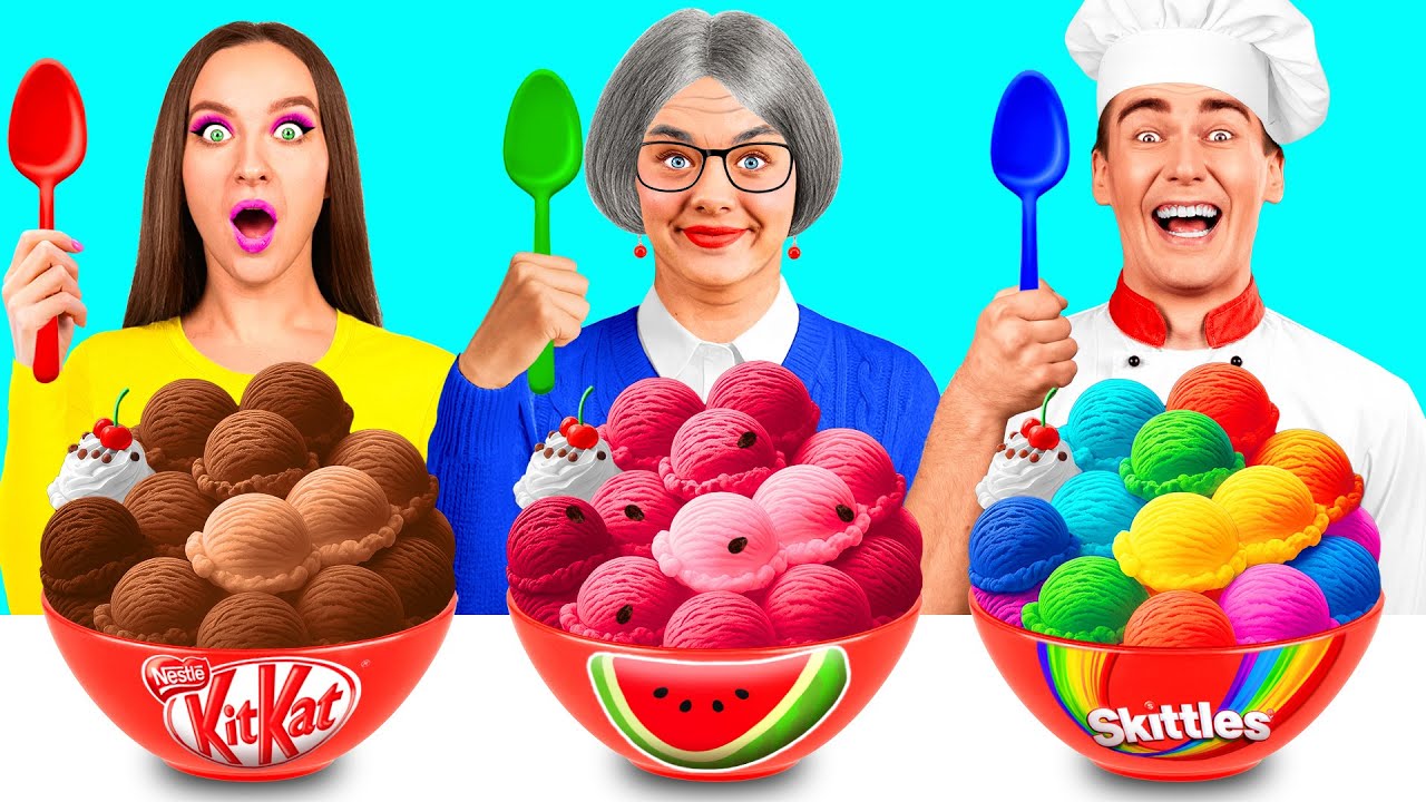 Кулинарный Челлендж: Я против Бабушки | Смешные Челленджи с Едой от Crazy DO