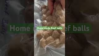 Home made Beef balls