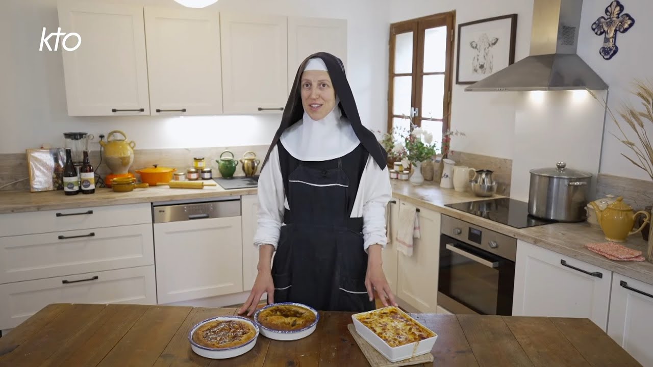 Gratin aux pommes de terre, chorizo et fromage de l'abbaye; pâte levée à la confiture