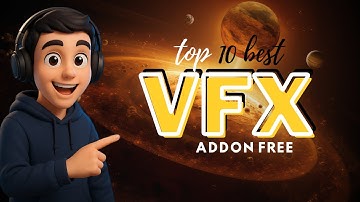 Top 10 Best Blender VFX Add-ons in 2025 (Free & Paid) #viralvideo #blender #vfx #video #animation