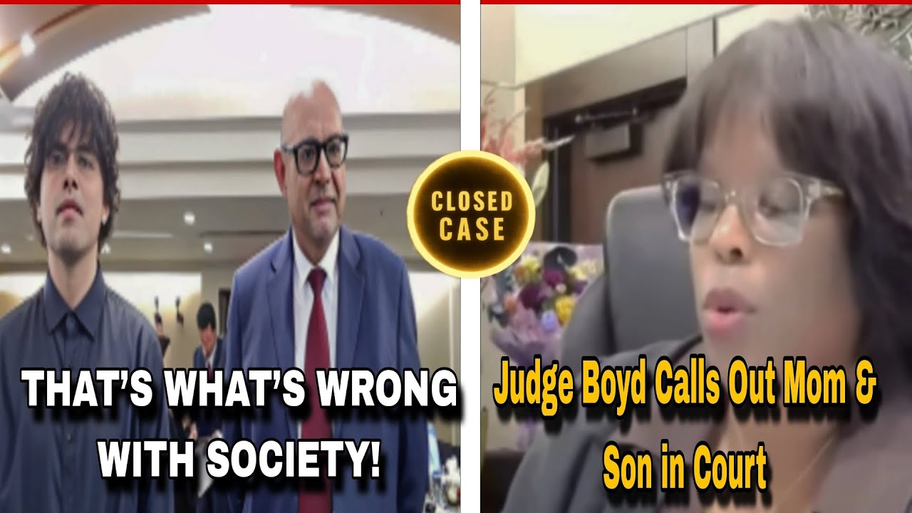Judge Boyd Destroys 21-Year-Old for Smoking Weed — Calls Out His Mom in Court!
