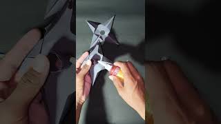 😱 Epic Paper Craft Ninja Star 🤯🔥 #diy #ninja #starwars #papercraft #craft