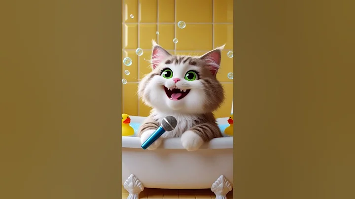 Watch the video about #Cat is bathing in bathroom and dancing #cat #sorts #sorts #sorts #sorts #sorts