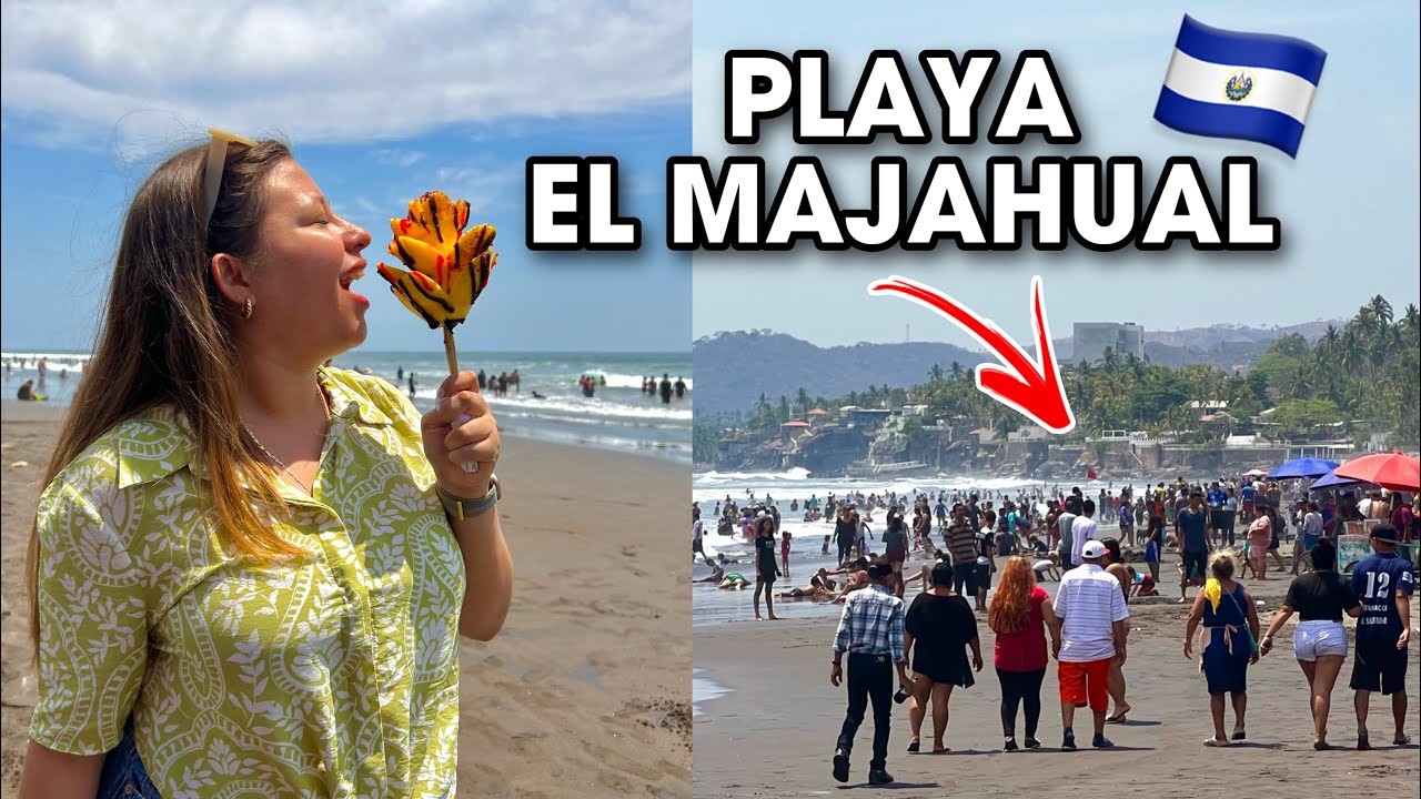 ASÍ INICIAN LAS VACACIONES DE SEMANA SANTA EN EL MAJAHUAL 🇸🇻🏝️