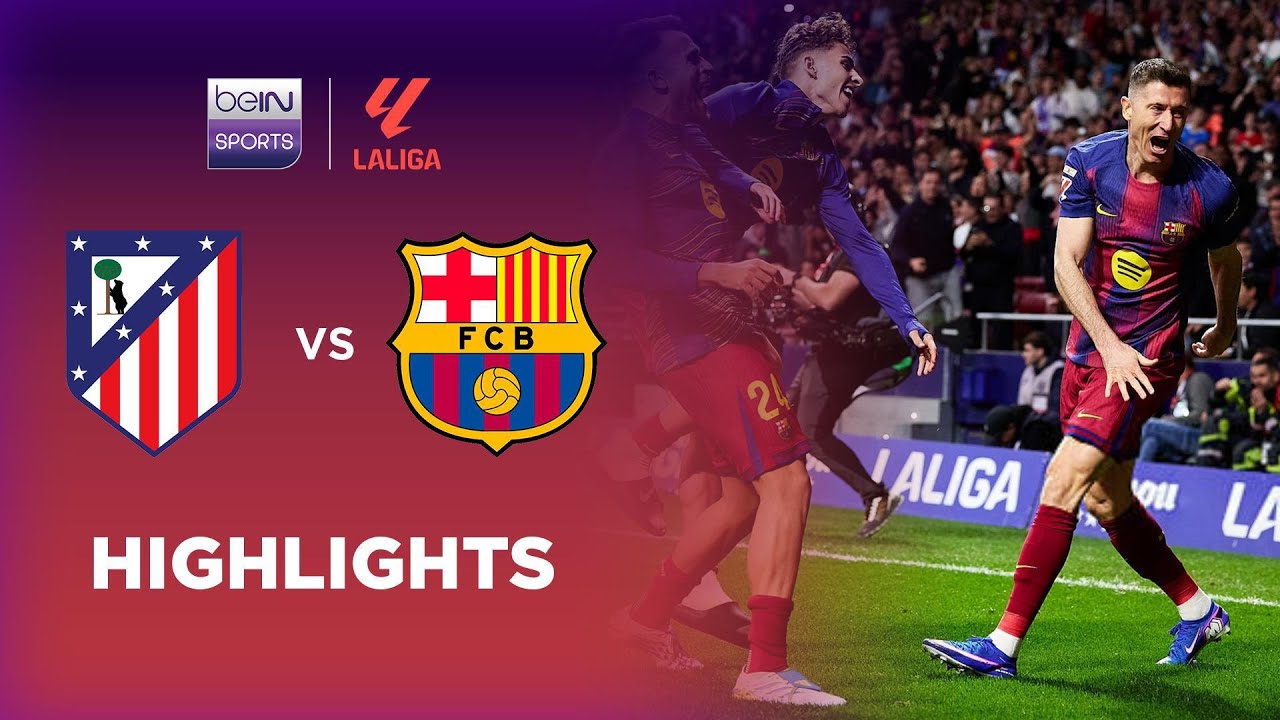 Atlético de Madrid 1-2 Barcelona | LaLiga 25/26 Match Highlights