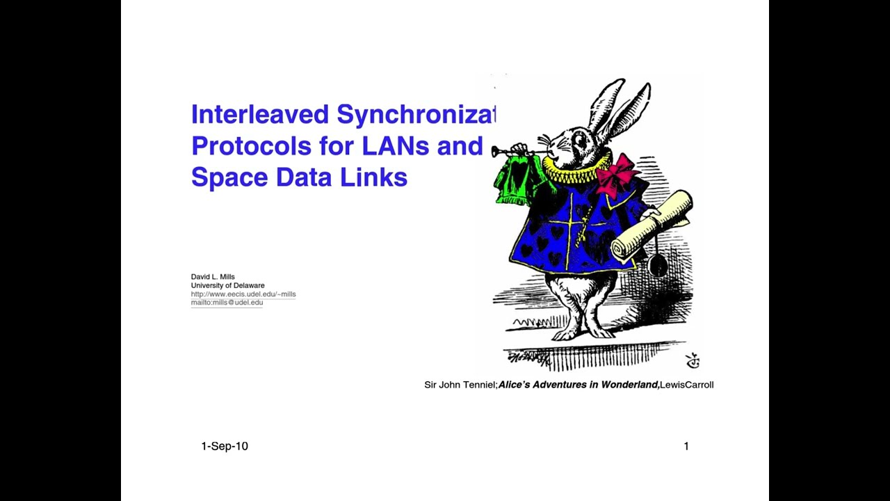 Interleaved Synchronization Protocols for LANs and Space Data Links - David L. Mills