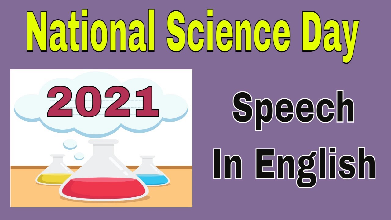 science day speech writing in english