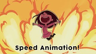 Jump & Explode Speed Animation!