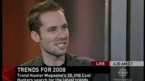 Jeremy Gutsche (TrendHunter.com) on CBC News